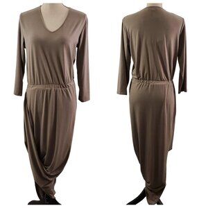 Serena Williams Brown Maxi Dress
